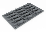 GOURMAND STAMPO IN SILICONE 300 X 175 MM - 15 IMPRONTE CAROTA 105,5 X 21 X H 16 MM VOL. 1 - GG046S - PAVONI ITALIA