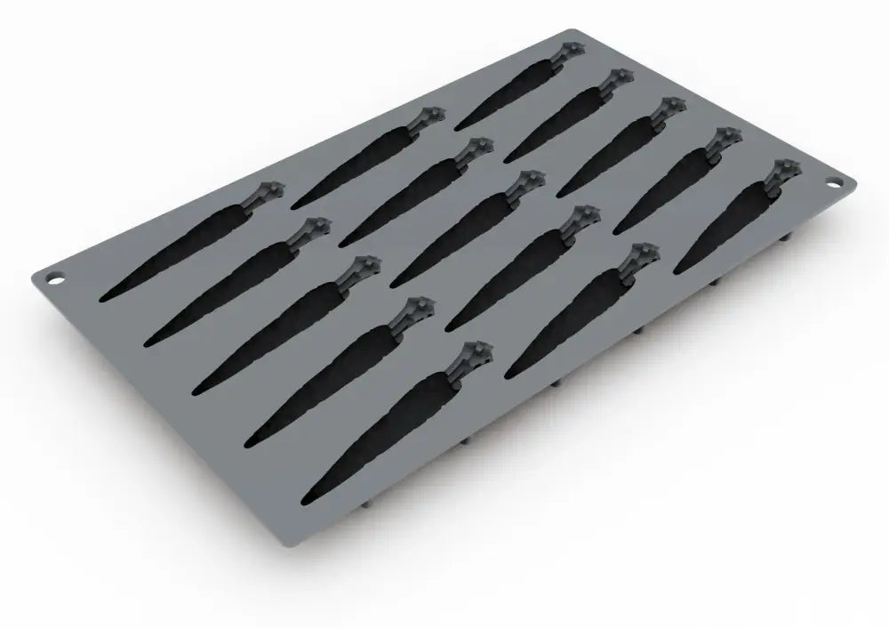 GOURMAND STAMPO IN SILICONE 300 X 175 MM - 15 IMPRONTE CAROTA 105,5 X 21 X H 16 MM VOL. 1 - GG046S - PAVONI ITALIA