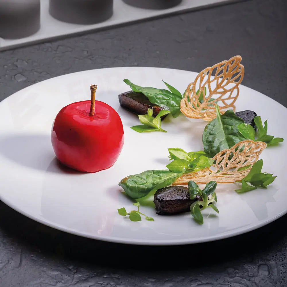 GOURMAND STAMPO IN SILICONE 300 X 175 MM - 15 IMPRONTE GALA (MELA) Ø 45 X H 37,5 MM VOL. - GG036S - PAVONI ITALIA