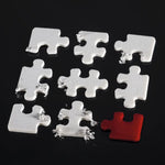 GOURMAND STAMPO IN SILICONE 300 X 175 MM - 18 IMPRONTE PUZZLE 90 X 90 X H 4 MM VOL. 31 ML - GG018S - PAVONI ITALIA