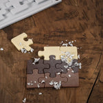 GOURMAND STAMPO IN SILICONE 300 X 175 MM - 18 IMPRONTE PUZZLE 90 X 90 X H 4 MM VOL. 31 ML - GG018S - PAVONI ITALIA