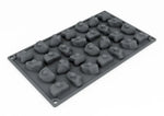 GOURMAND STAMPO IN SILICONE 300 X 175 MM - 28 IMPRONTE PIETRE MAX 39 X 29 X H 18 MM VOL. - GG022S - PAVONI ITALIA