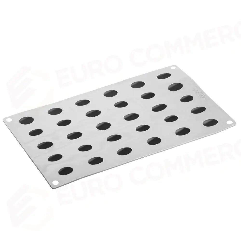 GOURMAND STAMPO IN SILICONE 300 X 175 MM - 30 IMPRONTE OLIVE 32 X 22 X H 18 MM VOL. 7 ML - GG012S - PAVONI ITALIA