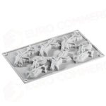 GOURMAND STAMPO IN SILICONE 300 X 175 MM - 6 IMPRONTE RAMI 120 X 69 X H 18 MM VOL. 32 ML - GG023S - PAVONI ITALIA