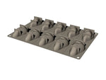 GOURMAND STAMPO IN SILICONE 300 X 200 MM - 10 IMPRONTE OSTRICA 80 X 46 X H 21 MM VOL. 20 M - GG033S - PAVONI ITALIA