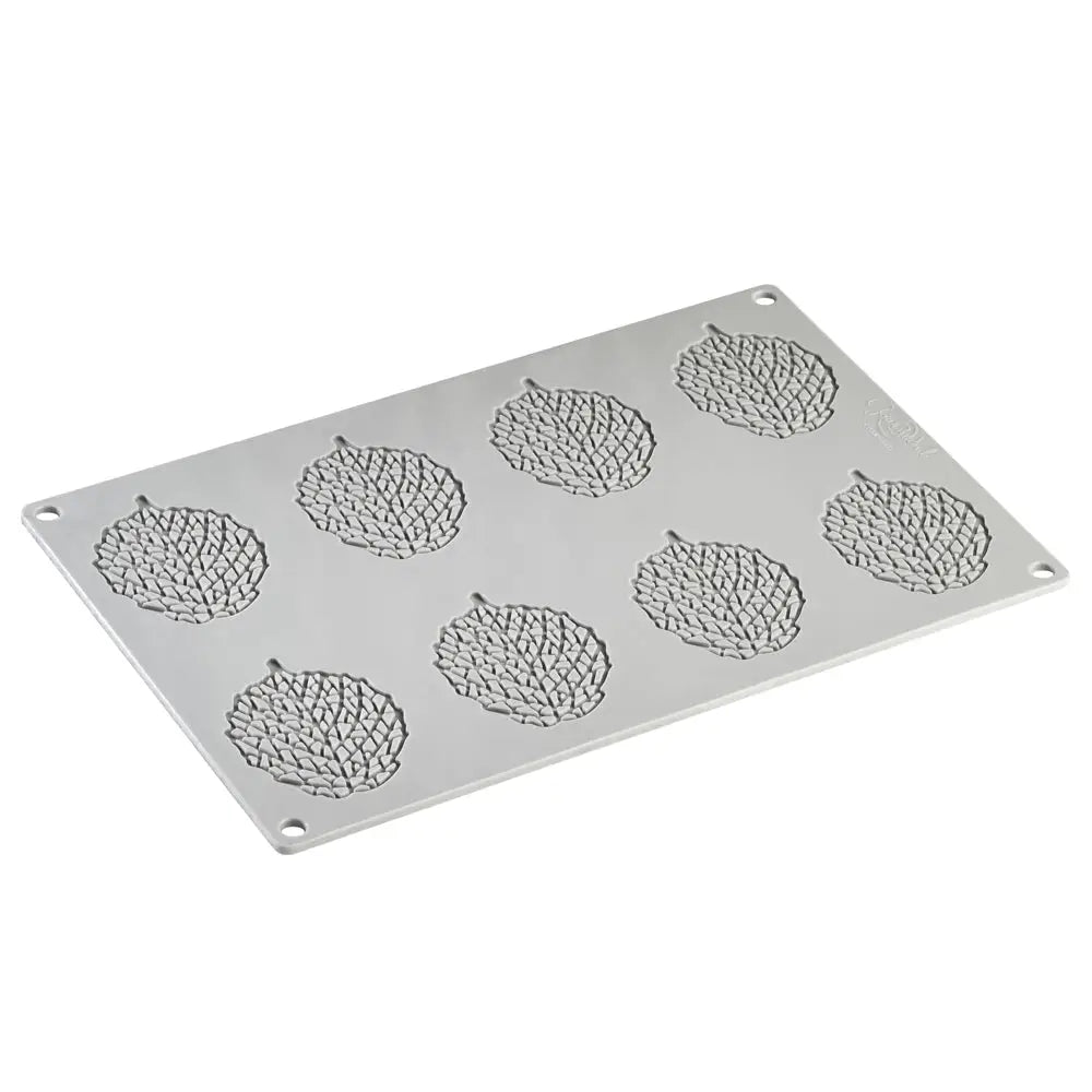 GOURMAND STAMPO IN SILICONE 300 X 200 MM - 8 IMPRONTE FOGLIA NOCCIOLO 73 X 55 X H 2 MM VOL. - GG029S - PAVONI ITALIA