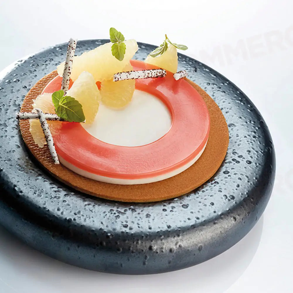 GOURMAND STAMPO IN SILICONE 400 X 300 MM - 11 IMPRONTE ANELLO PICCOLO Ø 90 X H 3,5 MM VOL. - GG001S - PAVONI ITALIA