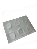 GOURMAND STAMPO IN SILICONE 400 X 300 MM - 6 IMPRONTE ANELLO GRANDE Ø 110 X H 3,5 MM VOL. - GG002S - PAVONI ITALIA