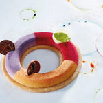 GOURMAND STAMPO IN SILICONE 400 X 300 MM - 8 IMPRONTE TONDO Ø 100 X H 10 MM VOL. 50 ML - GG006S - PAVONI ITALIA - STAMPI