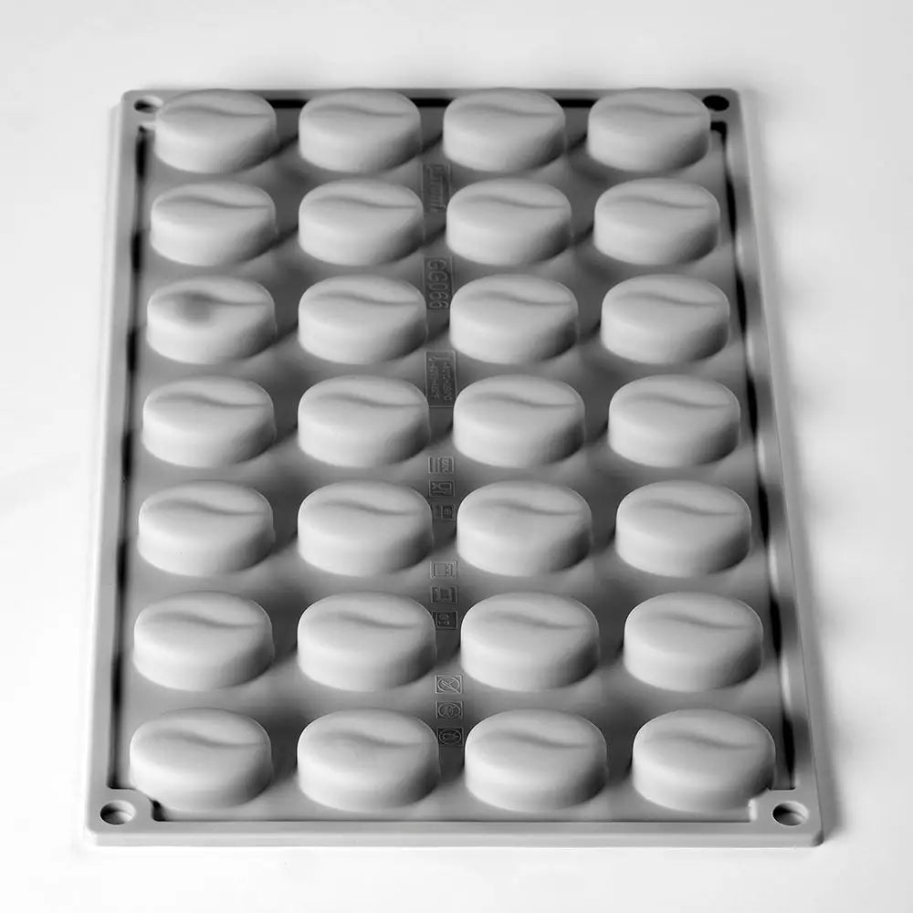 GOURMAND STAMPO IN SILICONE MM 300X175 MINI COFFEE FABRIZIO FIORANI - 28 IMPRONTE MM 32X24X13 H - VOL. ~ 6 ML - GG066S