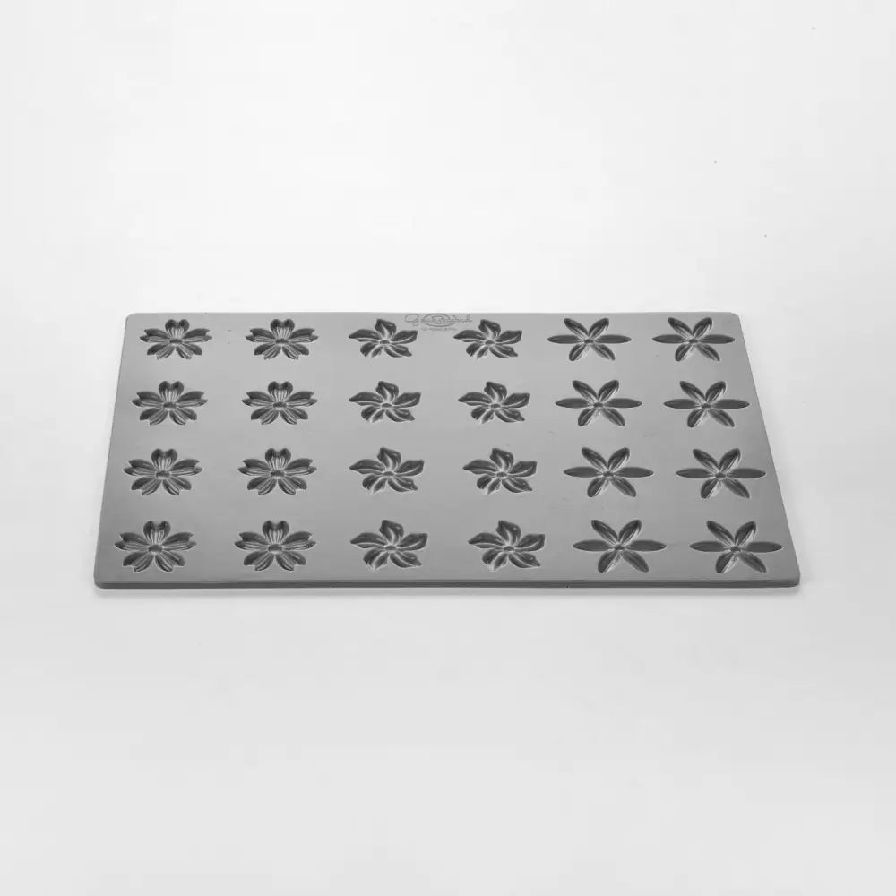GOURMAND STAMPO IN SILICONE MM 300X200 FLORALIA PAOLO GRIFFA - 8 + 8 + 8 IMPRONTE Ø MM 35X - GG076S - PAVONI ITALIA