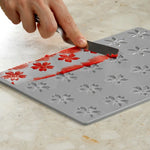 GOURMAND STAMPO IN SILICONE MM 300X200 FLORALIA PAOLO GRIFFA - 8 + 8 + 8 IMPRONTE Ø MM 35X - GG076S - PAVONI ITALIA