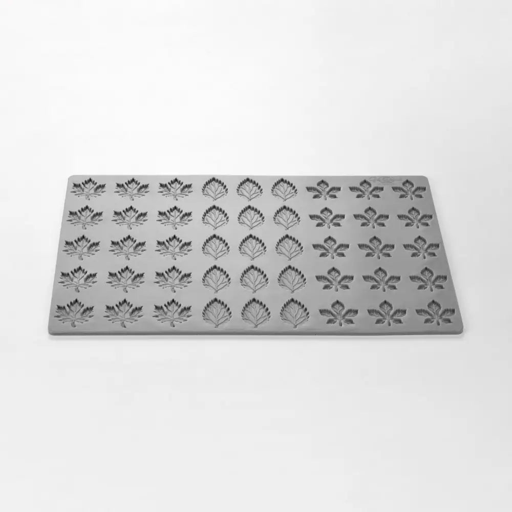 GOURMAND STAMPO IN SILICONE MM 300X200 FOLIAGE PAOLO GRIFFA - 15 + 15 + 15 IMPRONTE Ø MM - GG077S - PAVONI ITALIA