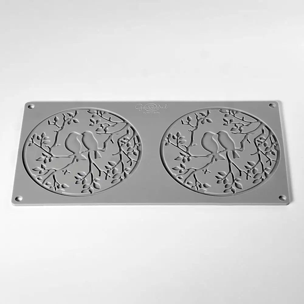 GOURMAND STAMPO IN SILICONE MM 310X160 ME & YOU PAOLO GRIFFA - 2 IMPRONTE Ø MM 140X2 H - GG072S - PAVONI ITALIA - STAMPI