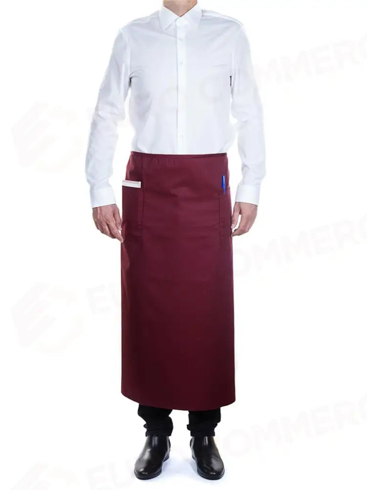 GREMBIULE LUNGO BURGUNDY 30000252 ROLL DRAP - 13840019 - MEDRI