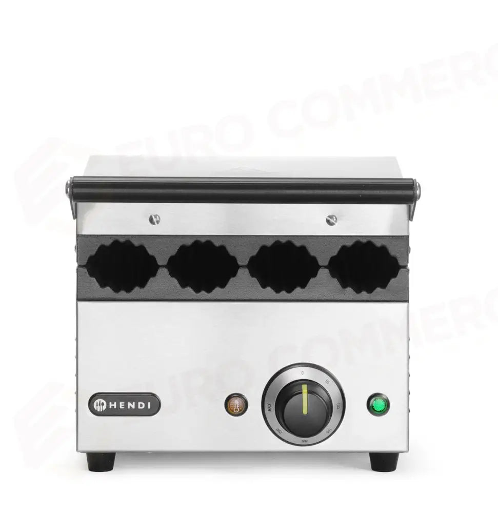 GRIGLIA A CONTATTO PER PANINI DA HOT DOG E TORTILLAS 220-240V/1800W 385X285X(H)254MM - HENDI