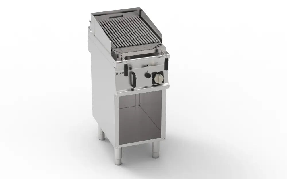 GRIGLIA GAS P.LAVICA INOX S 4 T74 FS - 713149 - TECNOINOX