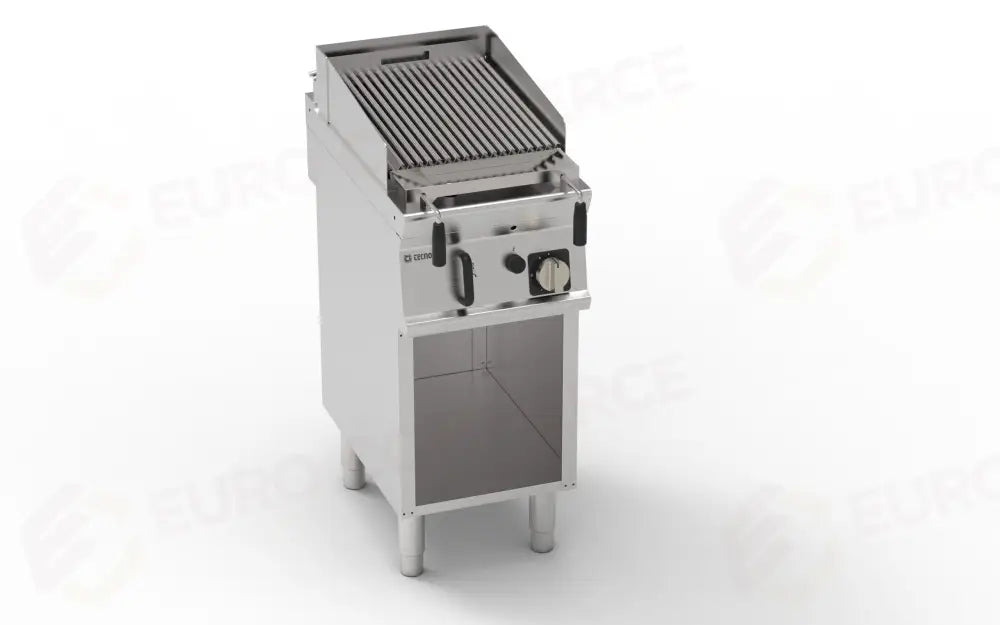 GRIGLIA GAS P.LAVICA INOX S 4 T74 FS - 713149 - TECNOINOX