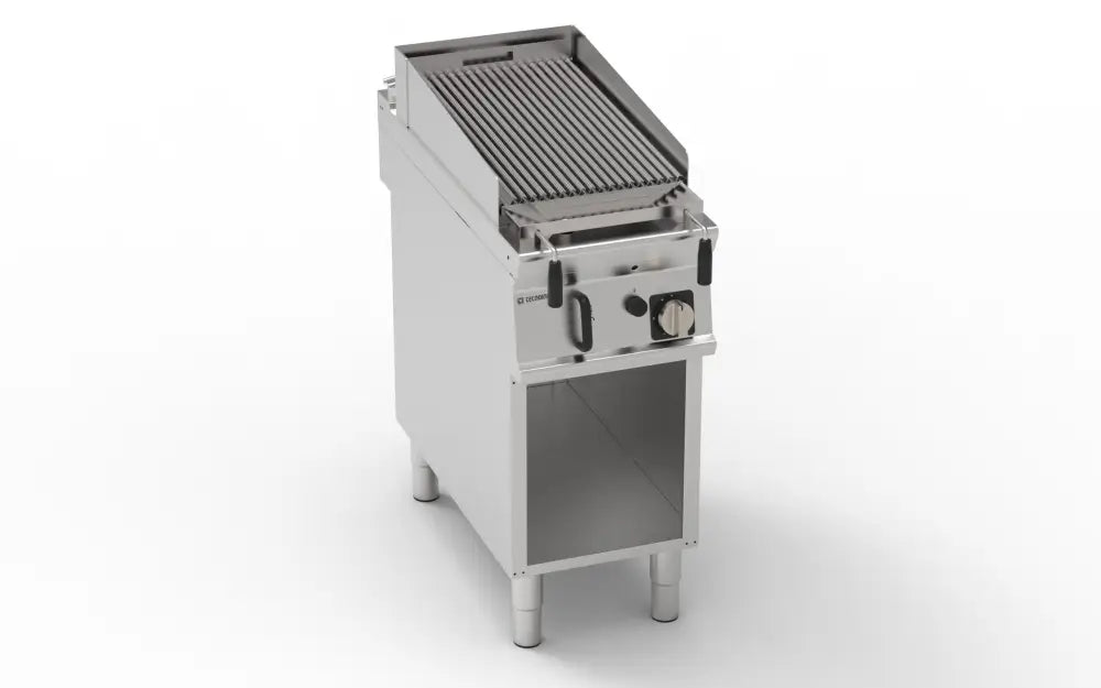 GRIGLIA GAS P.LAVICA INOX S 4 T90 FS - 313207 - TECNOINOX
