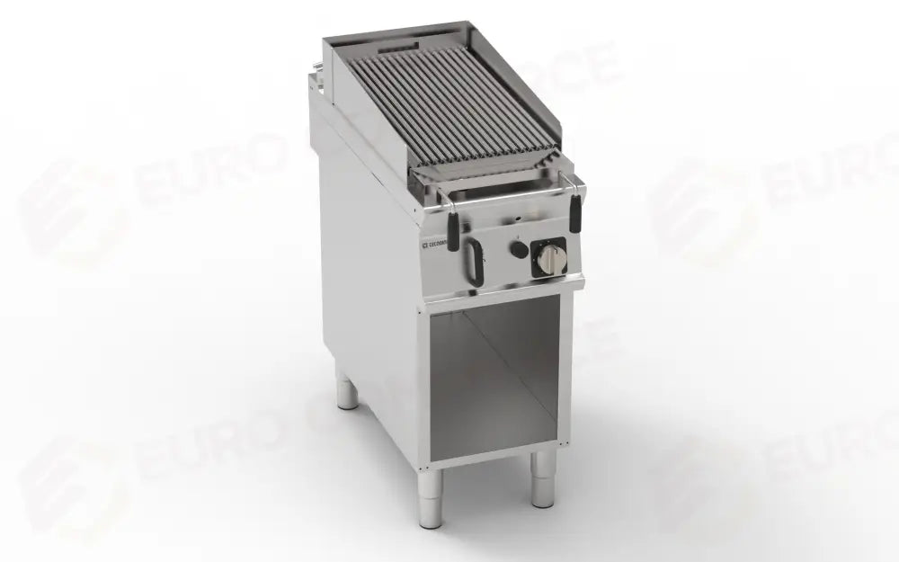GRIGLIA GAS P.LAVICA INOX S 4 T90 FS - 313207 - TECNOINOX