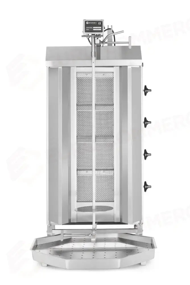 GRIGLIA KEBAB A GAS HENDI PROFI LINE 230V/16W 13KW 735X745X(H)1110MM - 226001