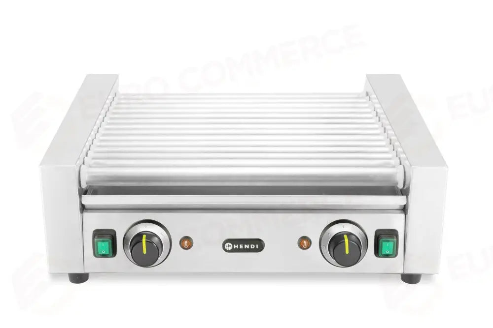 GRIGLIA PER WURSTEL - 2 ZONE 230V/1230W 566X640X(H)192MM - HENDI