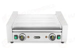 GRIGLIA PER WURSTEL A RULLI 2 ZONE HENDI 14 230V/1230W 566X640X(H)192MM - 268667