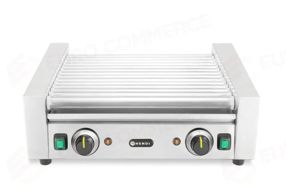 GRIGLIA PER WURSTEL A RULLI 2 ZONE HENDI 14 230V/1230W 566X640X(H)192MM - 268667