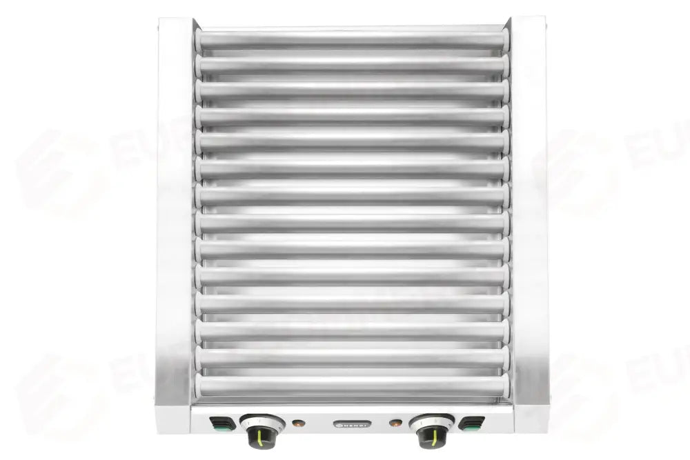 GRIGLIA PER WURSTEL A RULLI 2 ZONE HENDI 14 230V/1230W 566X640X(H)192MM - 268667