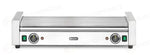 GRIGLIA PER WURSTEL XL - 2 ZONE HENDI 14 RULLI ARGENTO 230V/2000W 732X590X(H)168MM RETTANGOLAR