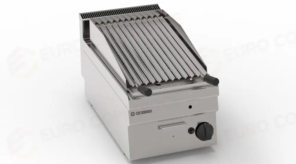 GRIGLIA PIETRA LAVICA 350 GAS - 123031 - TECNOINOX