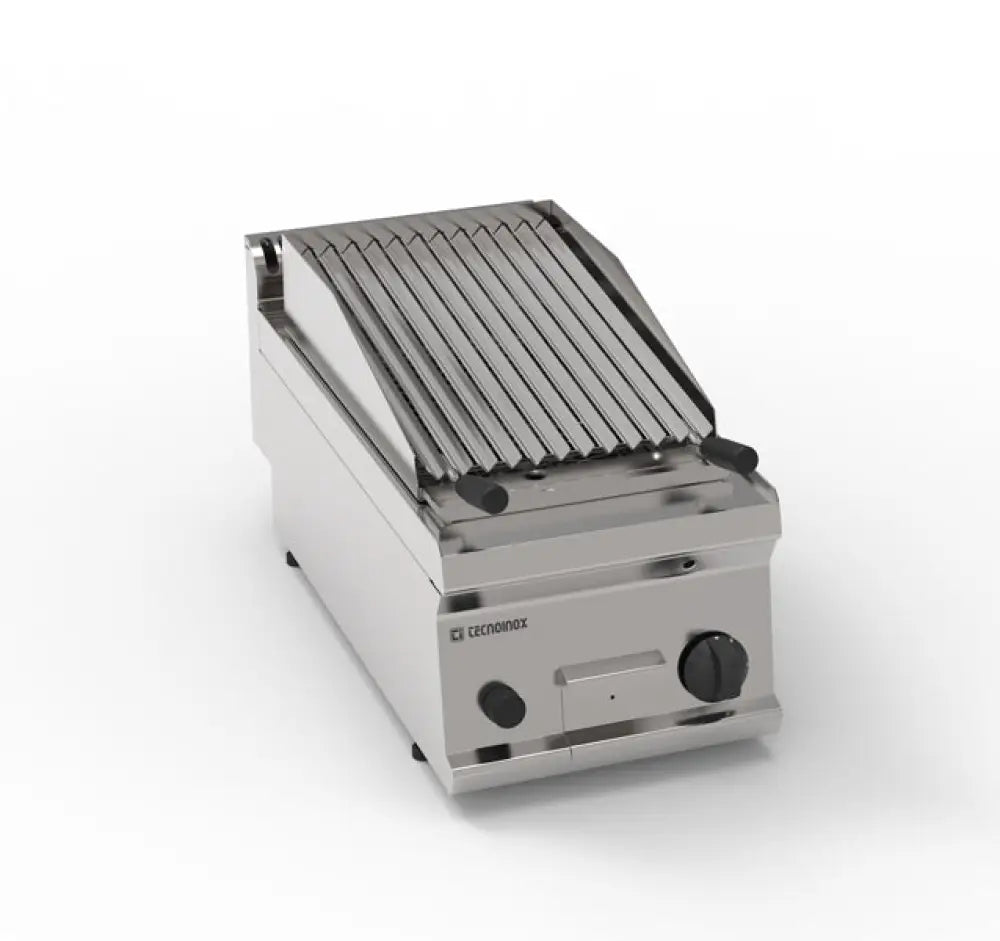 GRIGLIA PIETRA LAVICA 350 GAS - 613032 - TECNOINOX