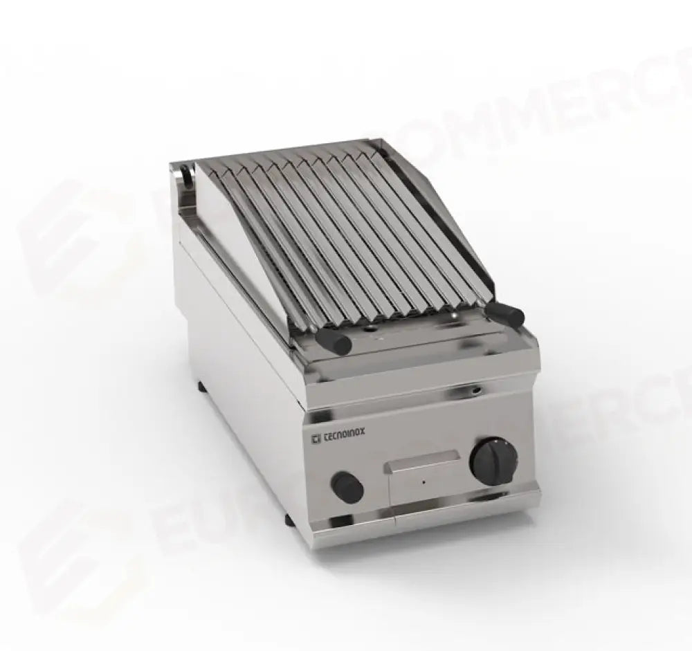 GRIGLIA PIETRA LAVICA 350 GAS - 613032 - TECNOINOX