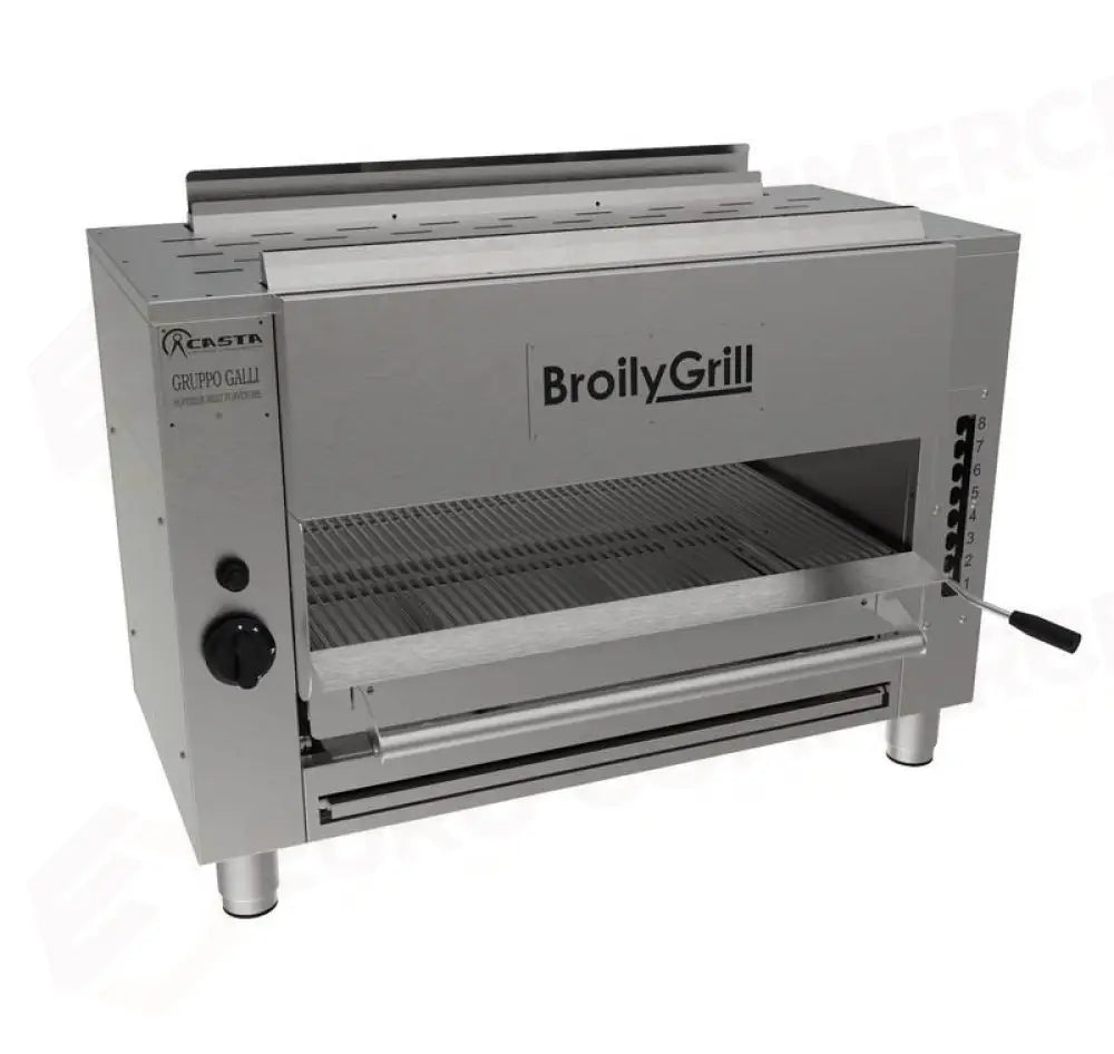 GRILL A GAS 850° 12,8 KW - BRL8001 - KAREL - Attrezzatura