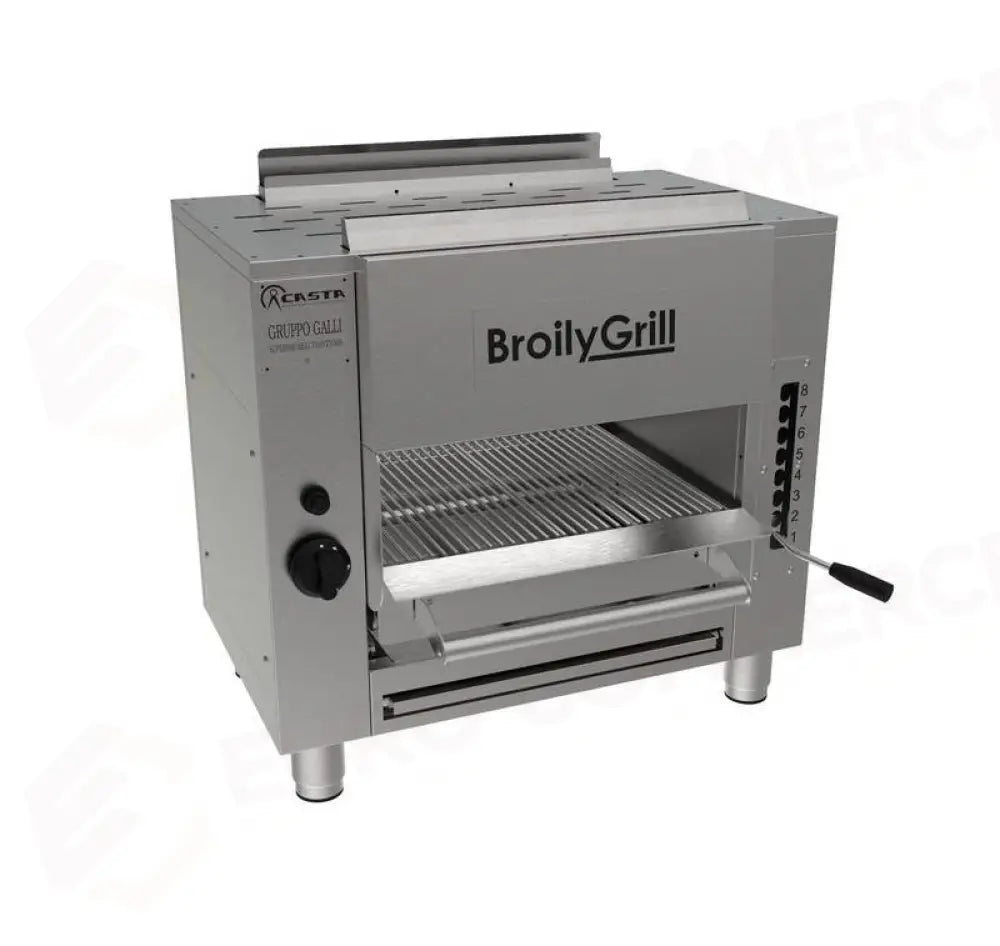 GRILL A GAS 850° 8 KW - BRL7001 - KAREL - Attrezzatura