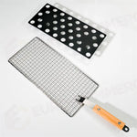 GRILL BBQ RETTANGOLARE 53X42 CM BB PRO HIBACHI BABBQRE AGNELLI - 0072355 - MEDRI