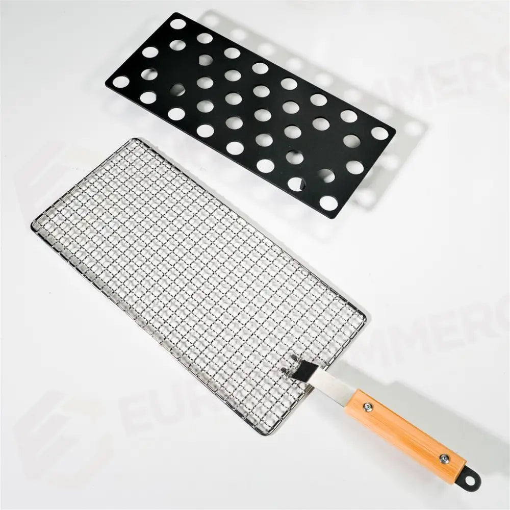 GRILL BBQ RETTANGOLARE 53X42 CM BB PRO HIBACHI BABBQRE AGNELLI - 0072355 - MEDRI