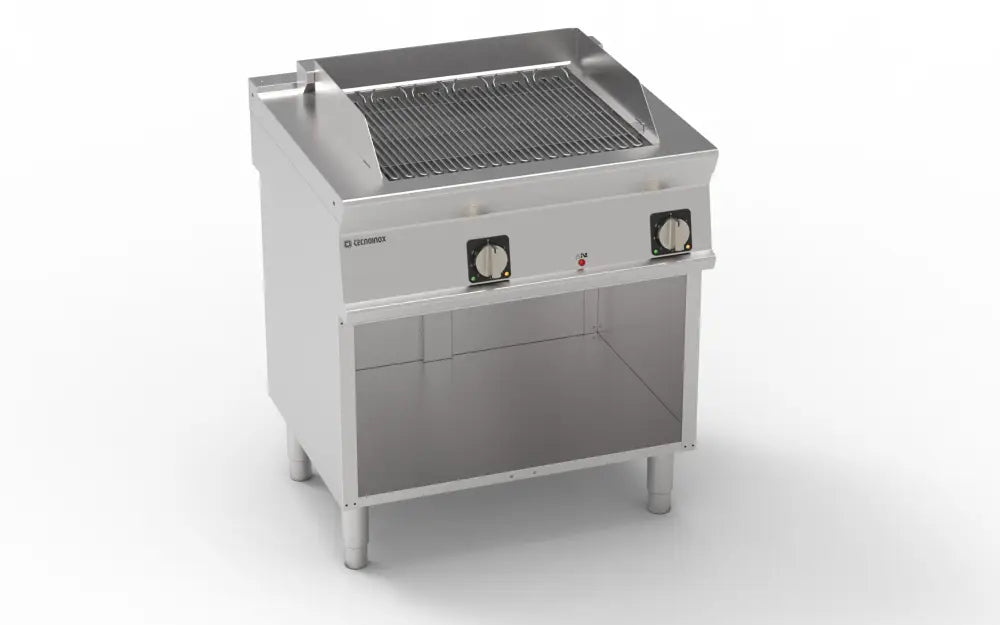 GRILL ELETT.80 GRIGLIA COTT. DIRETTA - 716173 - TECNOINOX