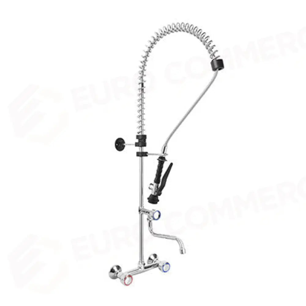 GRUPPO DOCCIA BIFORO A MURO CANNA GIR.A META` ASTA,MANIGLIA ROTONDA DOCCIA BASIC INT.203,20MM±20 - R0102010248
