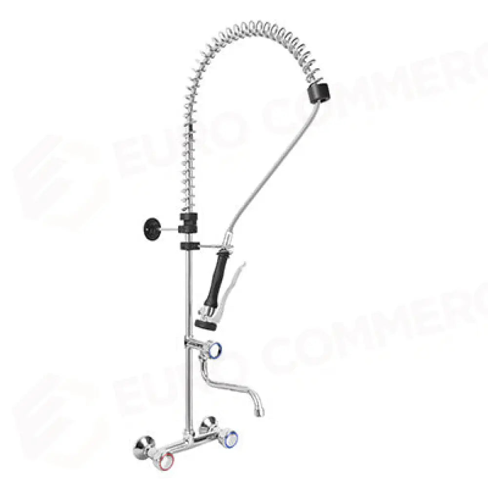 GRUPPO DOCCIA BIFORO A MURO,CANNA GIR.A META` ASTA,MANIGLIA ROTONDA DOCCIA PREMIUM.INT.203,20MM±20 - P0102010248
