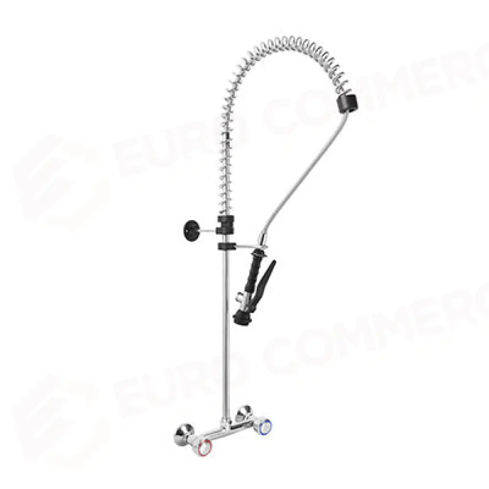 GRUPPO DOCCIA BIFORO A MURO CON MANIGLIA ROTONDA E DOCCIA BASIC.INT.203,20MM±20MM - R0102010251 - MONOLITH