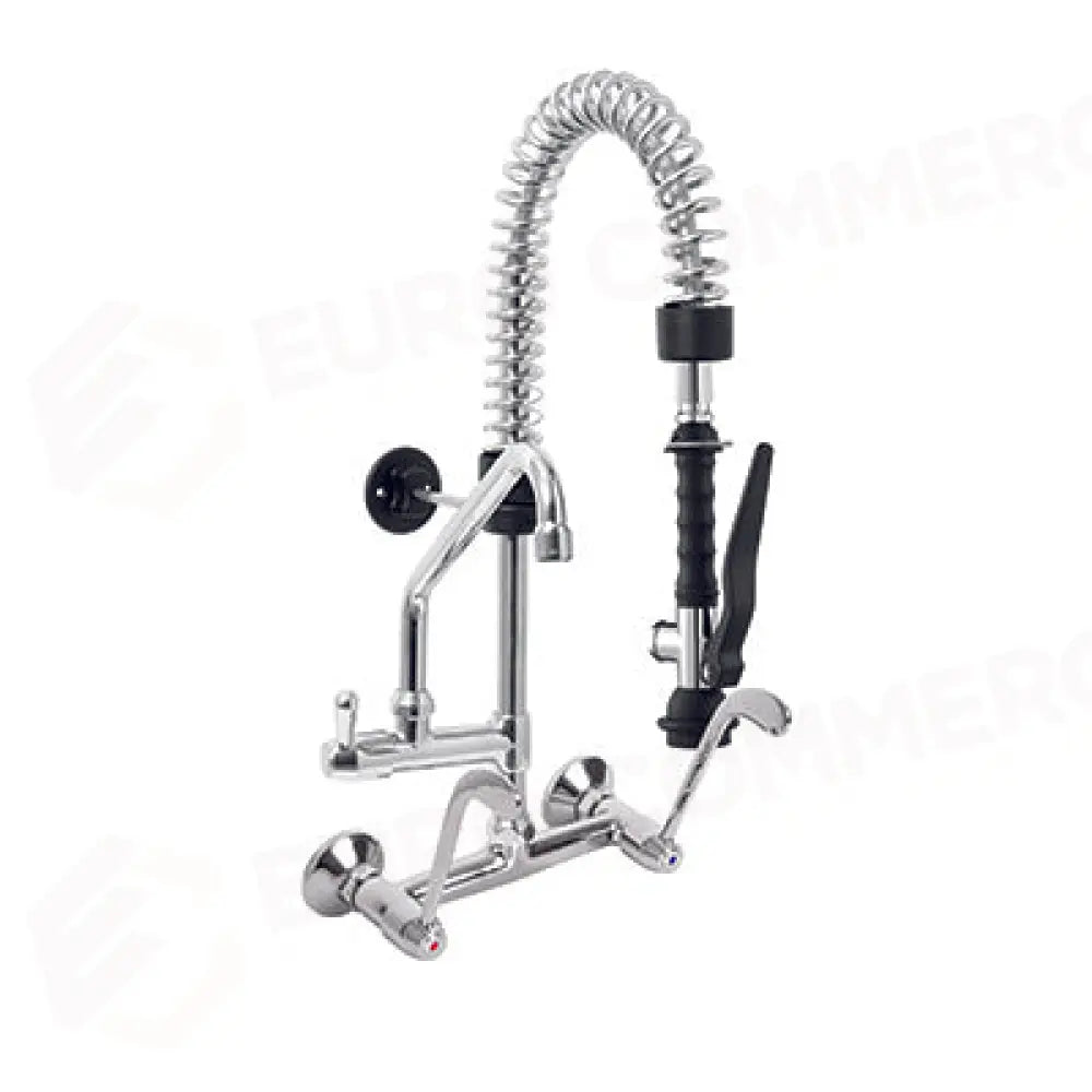 GRUPPO DOCCIA BIFORO A MURO VERSIONE MINI CANNA GIREVOLE ’C’ Ø18X200 MANIGLIA LEVA CLINICA,DOCCIA - ERAMINI259