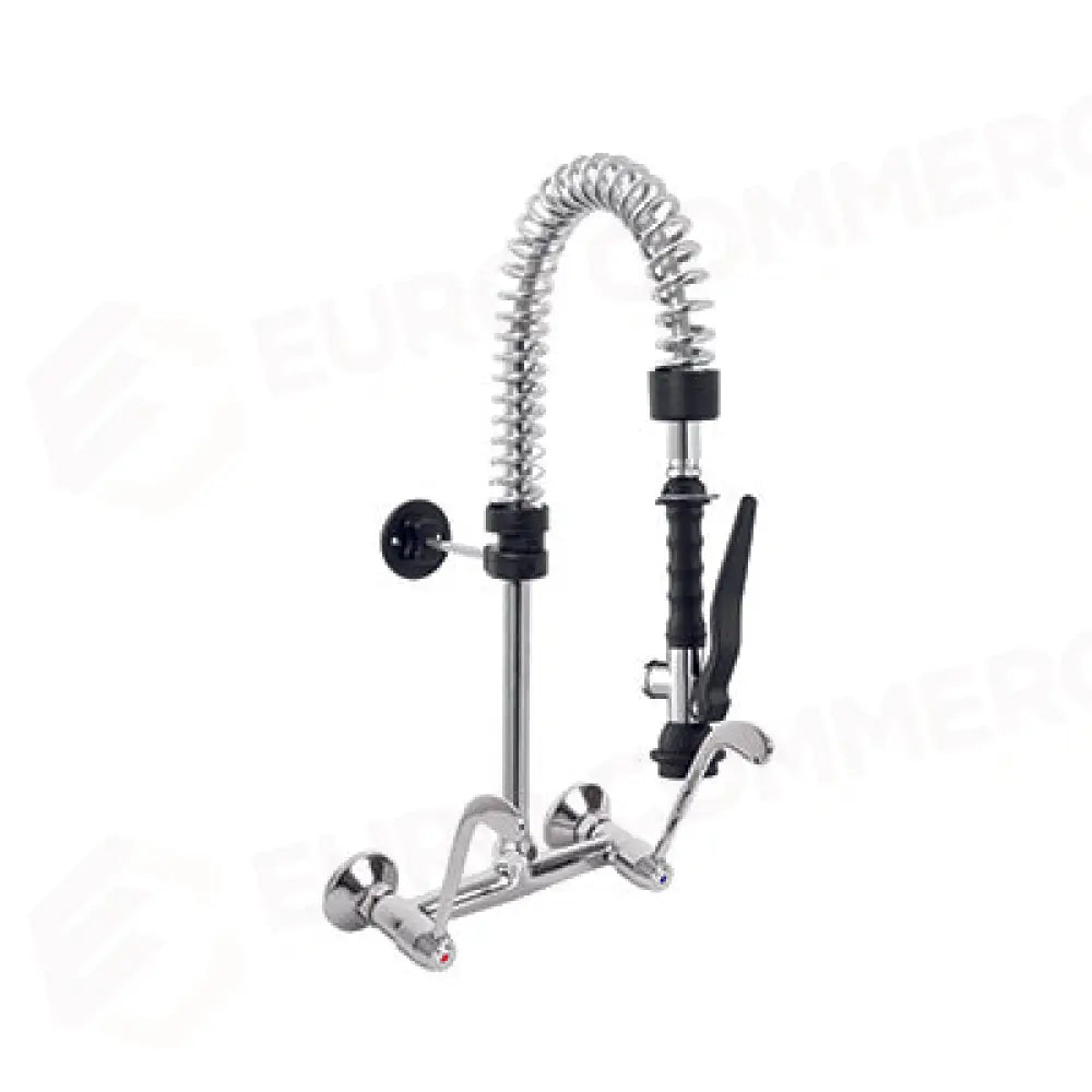 GRUPPO DOCCIA BIFORO A MURO VERSIONE MINI MANIGLIA LEVA CLINICA,DOCCIA BASIC INTERASSE 203,2±20MM - ERAMINI262