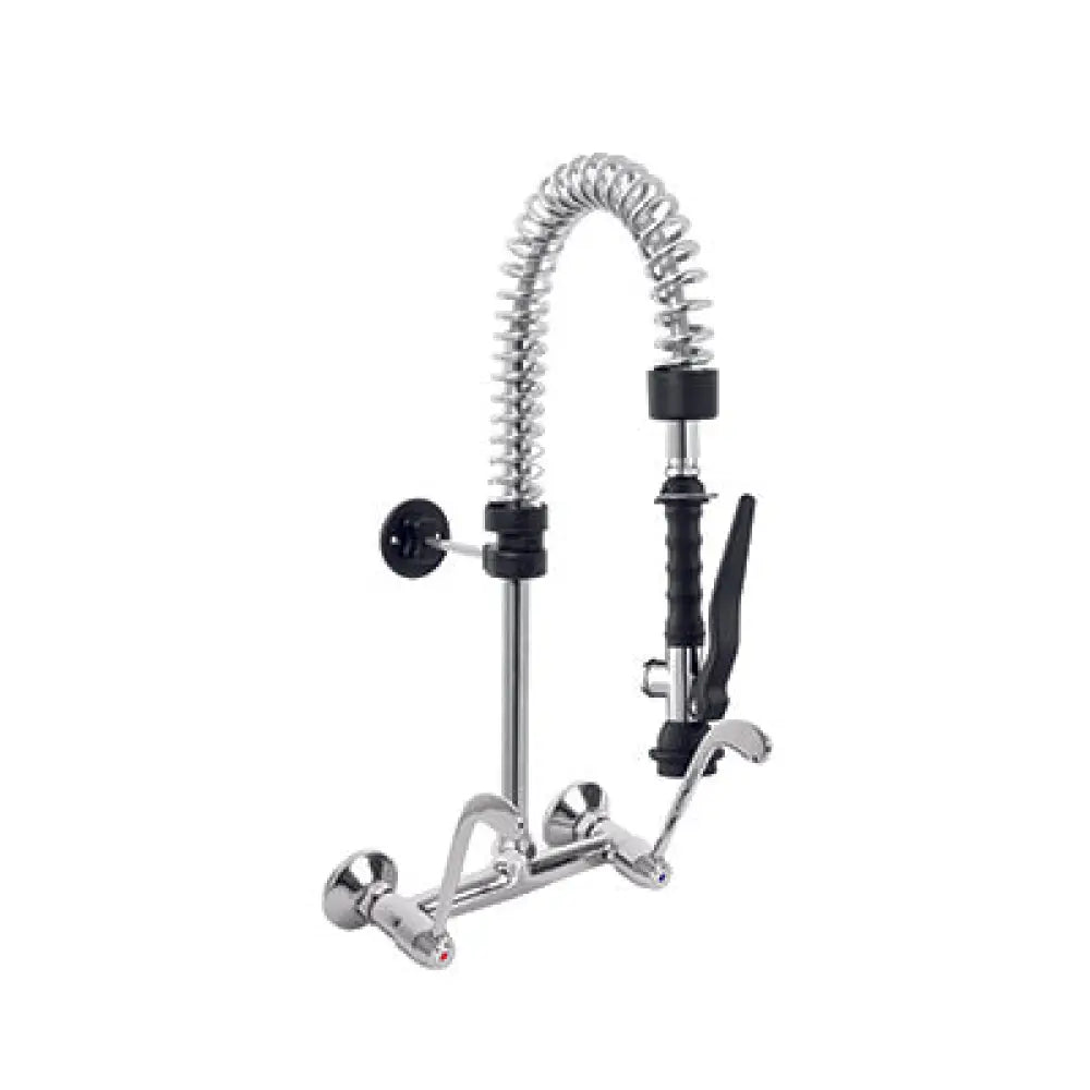 GRUPPO DOCCIA BIFORO A MURO VERSIONE MINI MANIGLIA LEVA CLINICA,DOCCIA BASIC INTERASSE 203,2±20MM - ERAMINI262