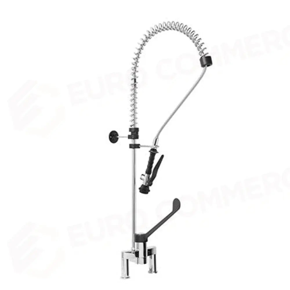 GRUPPO DOCCIA MISC. BIFORO SOLO KIT DOCCIA,LEVA CLINICA NERA IN PA6 E DOCCIA BASIC. INT. FISSO 155MM - R0102020208