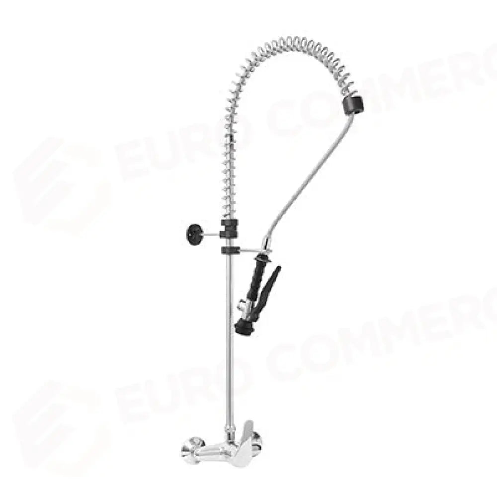 GRUPPO DOCCIA PRELAVAGGIO MISC. BIFORO A MURO CON DOCCETTA BASIC. INTERASSE 150MM CON TOLL. ± 20MM - R0102010301