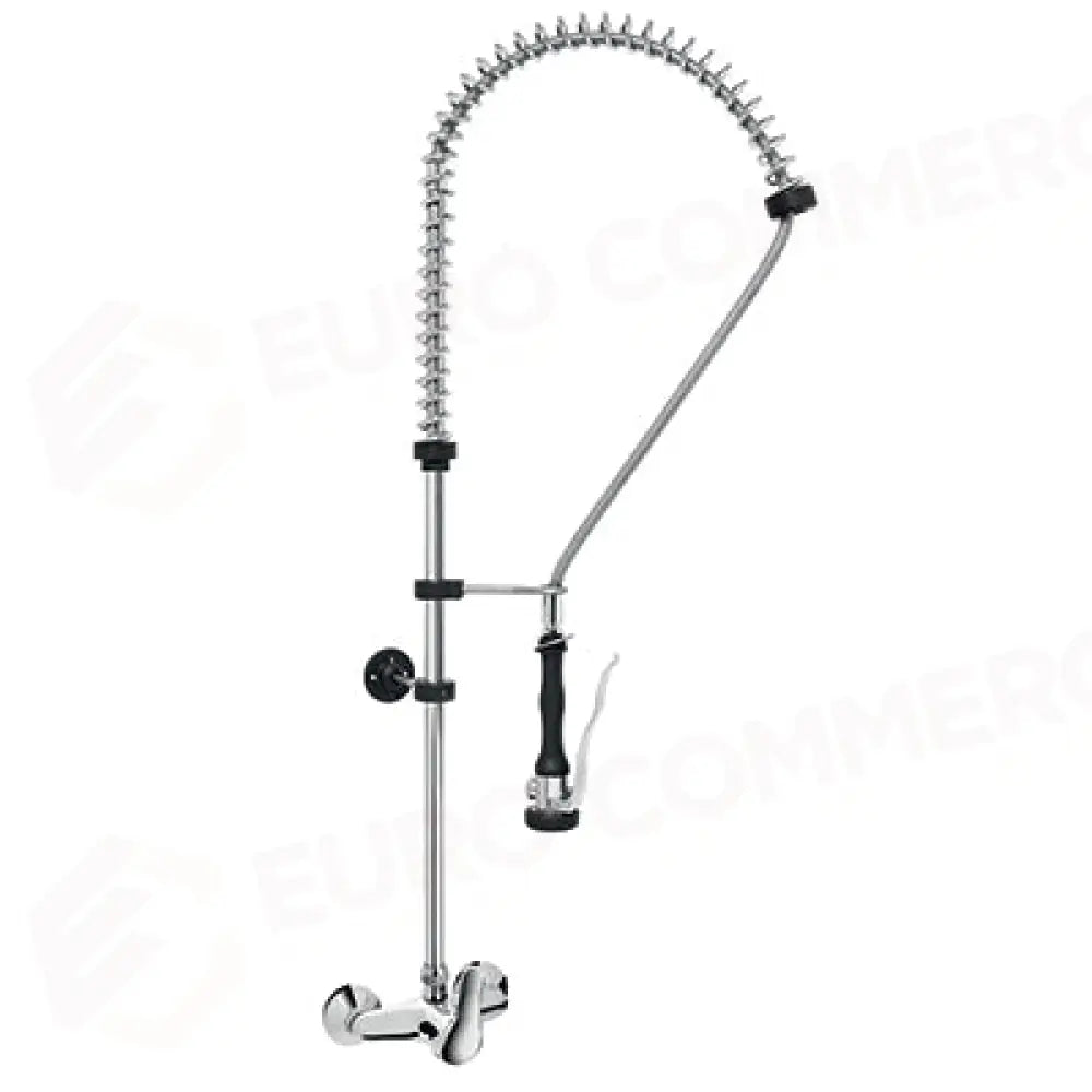 GRUPPO DOCCIA PRELAVAGGIO MISC. BIFORO A MURO CON DOCCETTA PREMIUM. INTERASSE 150MM CON TOLL. ± 20MM - P0102010301