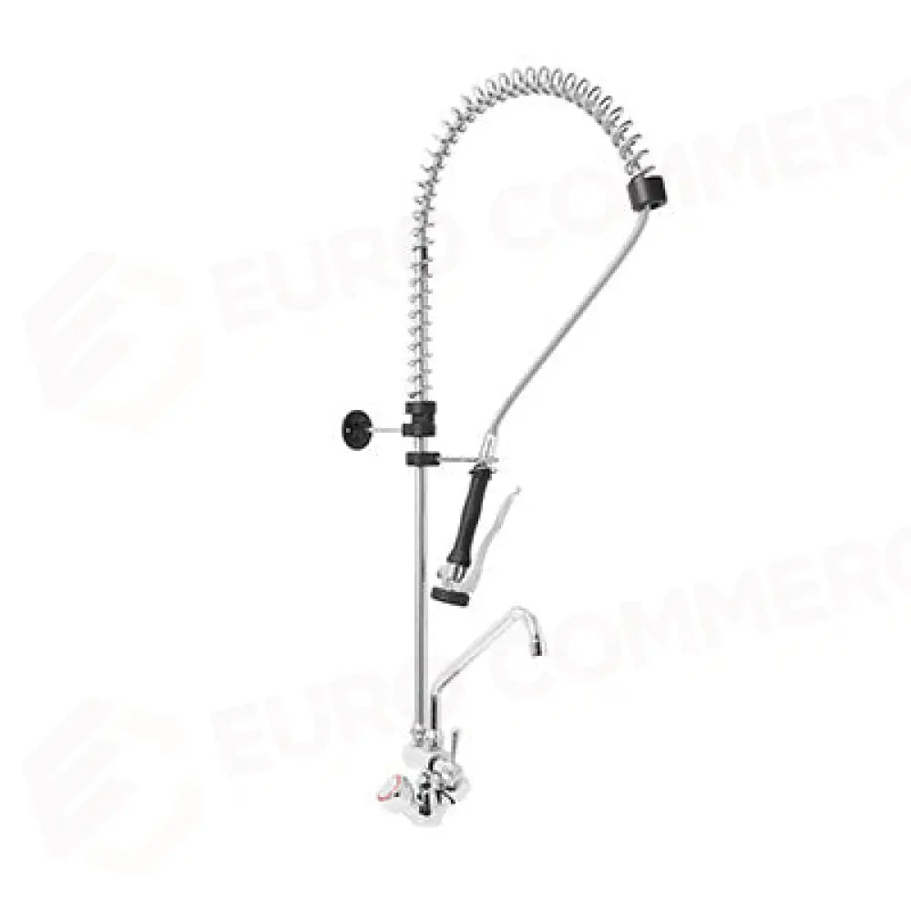 GRUPPO DOCCIA PRELAVAGGIO MONOFORO CON CANNA ’C’ Ø18X250 MANIGLIA ROTONDA E DOCCETTA PREMIUM - P0101020135 - MONOLITH