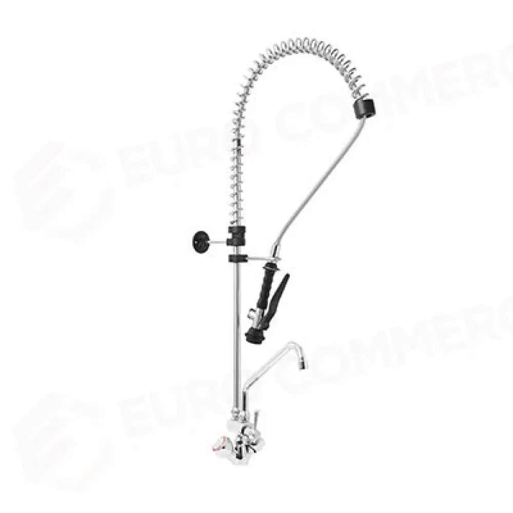 GRUPPO DOCCIA PRELAVAGGIO MONOFORO CON CANNA ’C’ Ø18X250 MANIGLIA ROTONDA E DOCCETTA BASIC - R0101020135 - MONOLITH