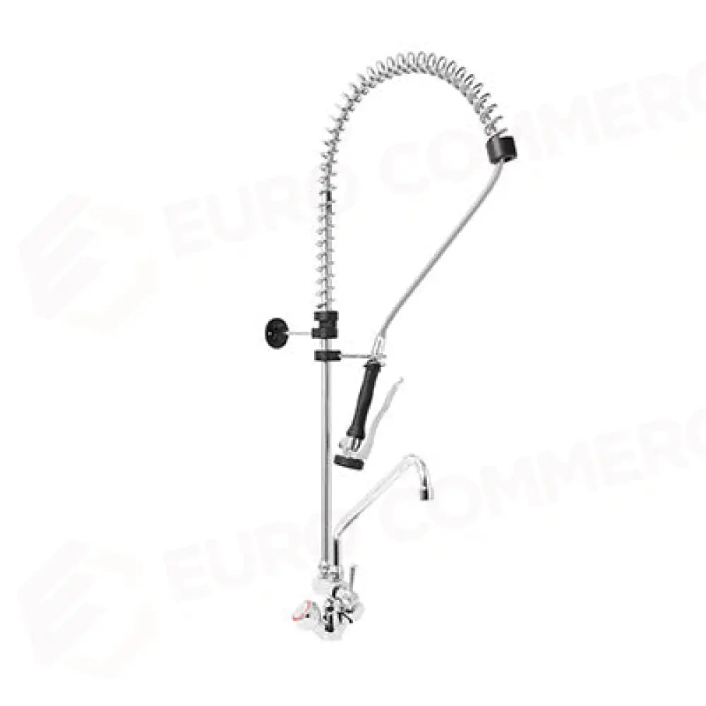GRUPPO DOCCIA PRELAVAGGIO MONOFORO CON CANNA ’C’ Ø18X300 MANIGLIA ROTONDA E DOCCETTA PREMIUM - P0101020136 - MONOLITH